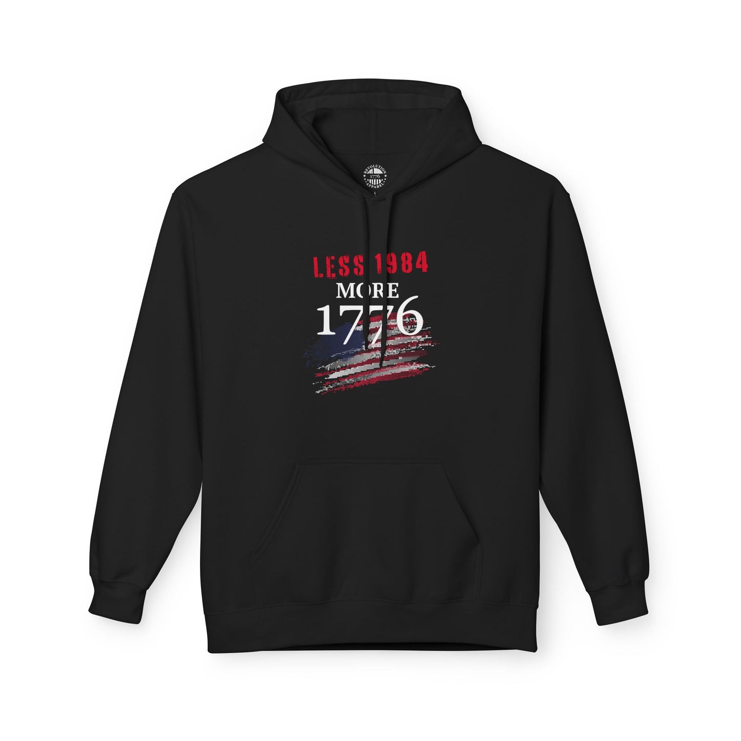 Less 1984 More 1776 Softstyle Fleece Hoodie