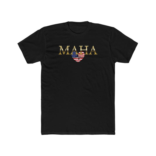 MAHA USA Heartbeat Cotton Crew Tee