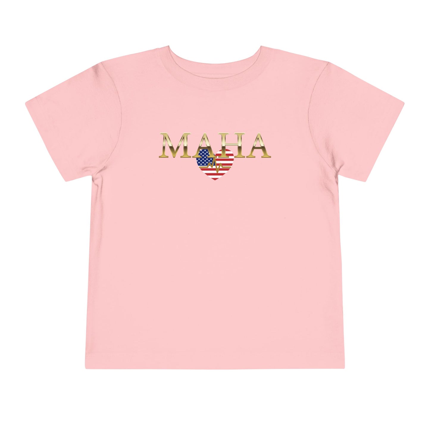 MAHA USA Heartbeat Toddler's Short Sleeve Tee