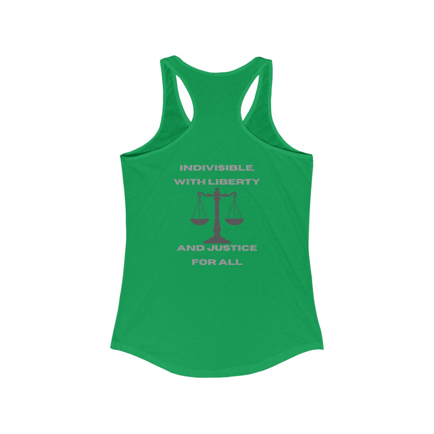One Nation, Under God, Women's Ideal Racerback Tank