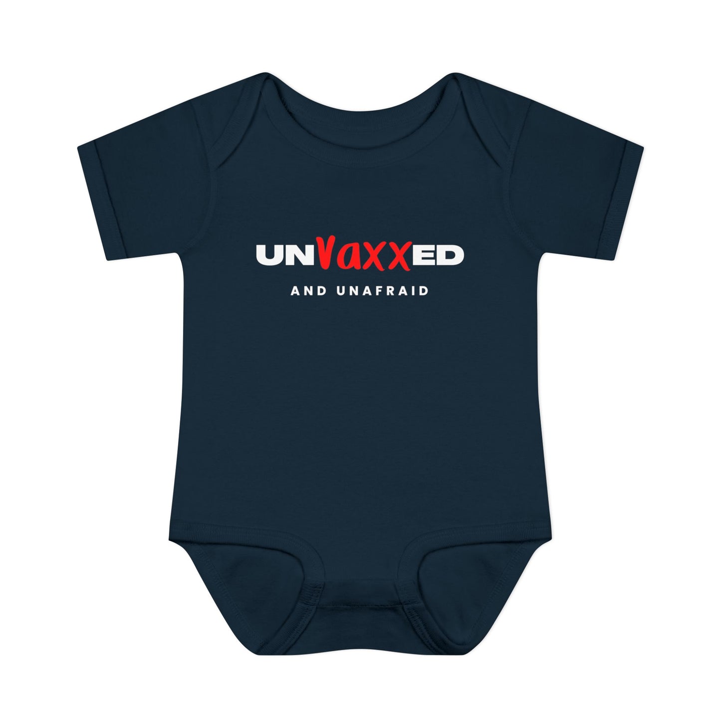 Unvaxxed and Unafraid Infant Bodysuit - Cute Baby Outfit for Vaccine-Free Families