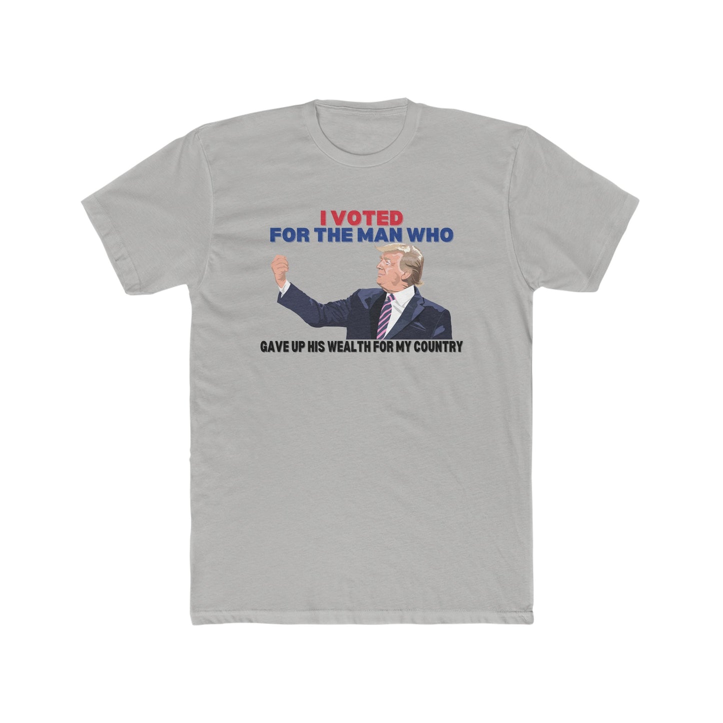 Trump vs Biden Cotton Crew Tee Clearance
