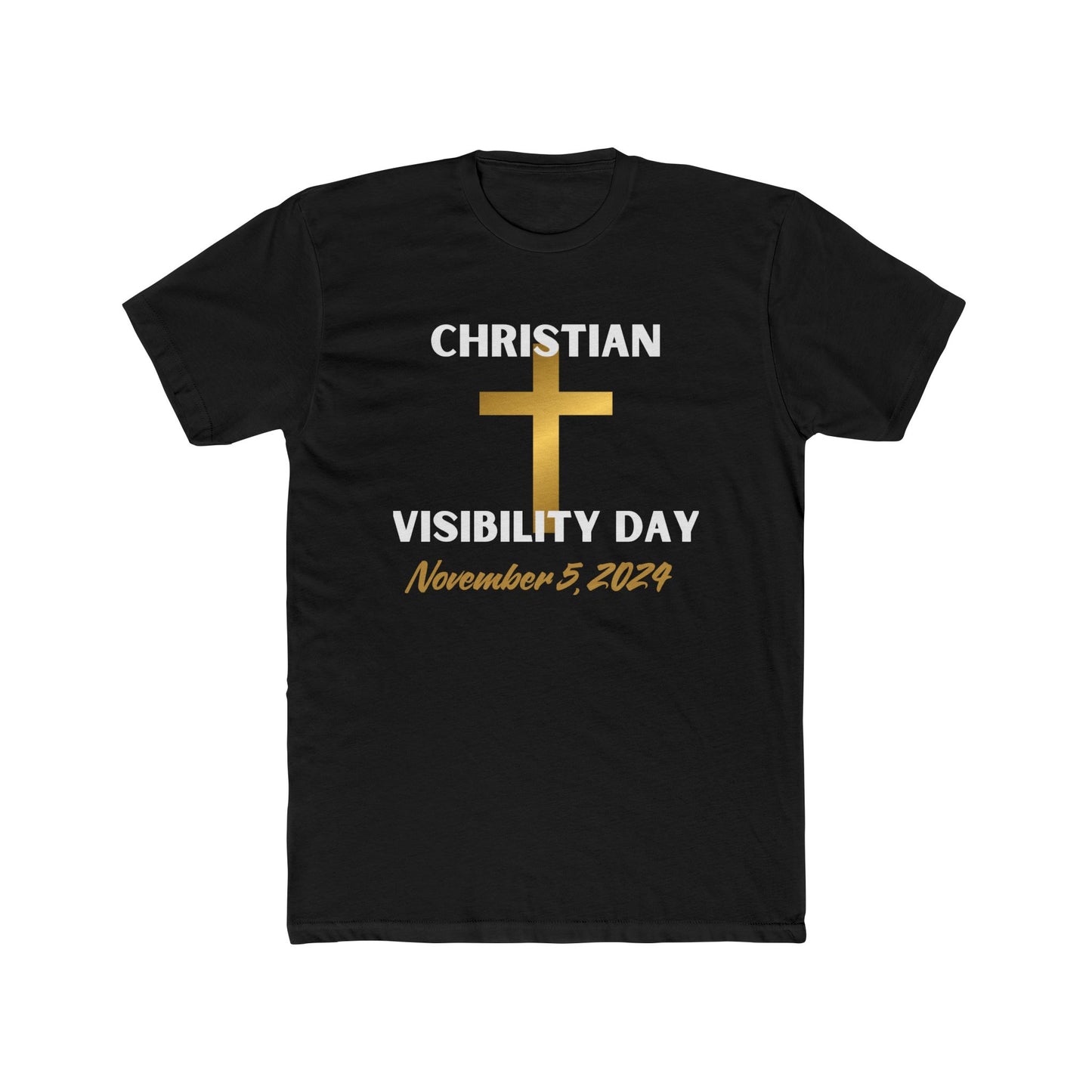 Christian Visibility Day Cotton Crew Tee Clearance
