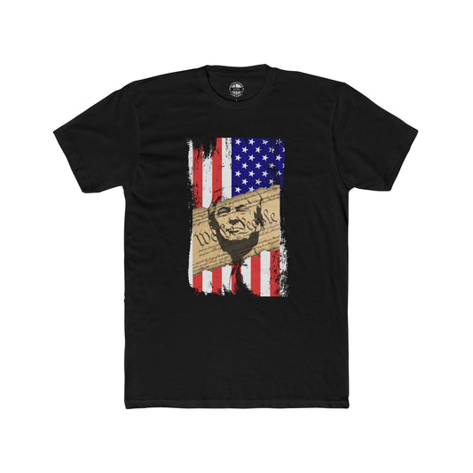 Trump- The People's President Cotton Crew Tee