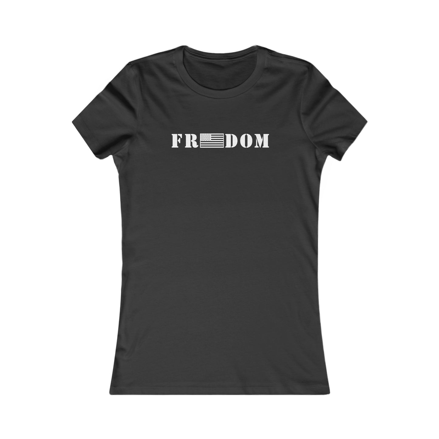 Freedom- Flag Women's Favorite Tee