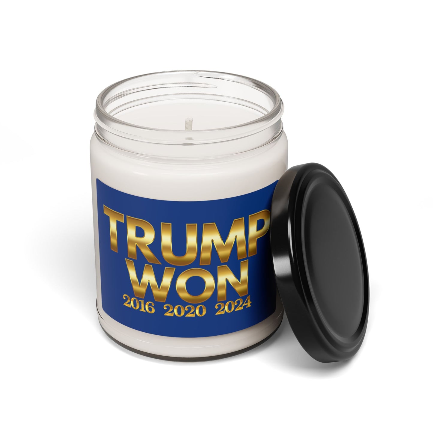 Trump Won Scented Soy Candle - 9oz Political Candle for Home Decor & Gifts