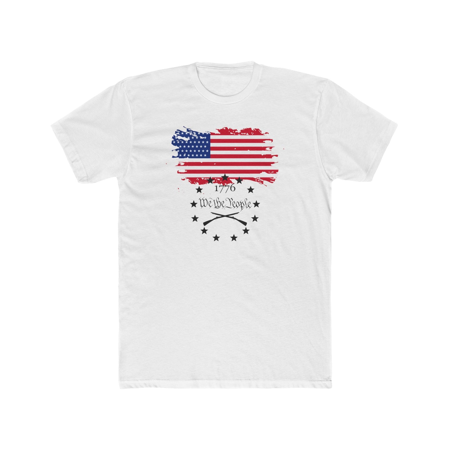 We The People 1776 Cotton Crew Tee