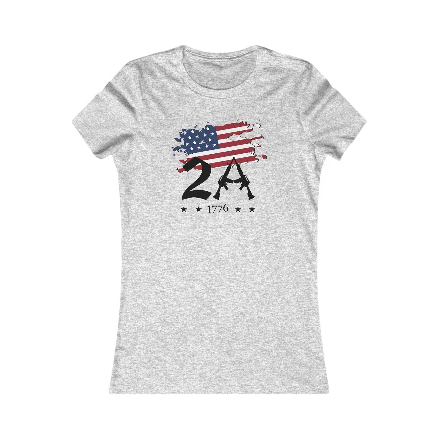 2A 2nd Amendment 1776 Women's Favorite Tee