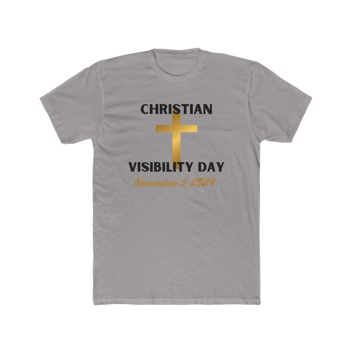 Christian Visibility Day Cotton Crew Tee Clearance