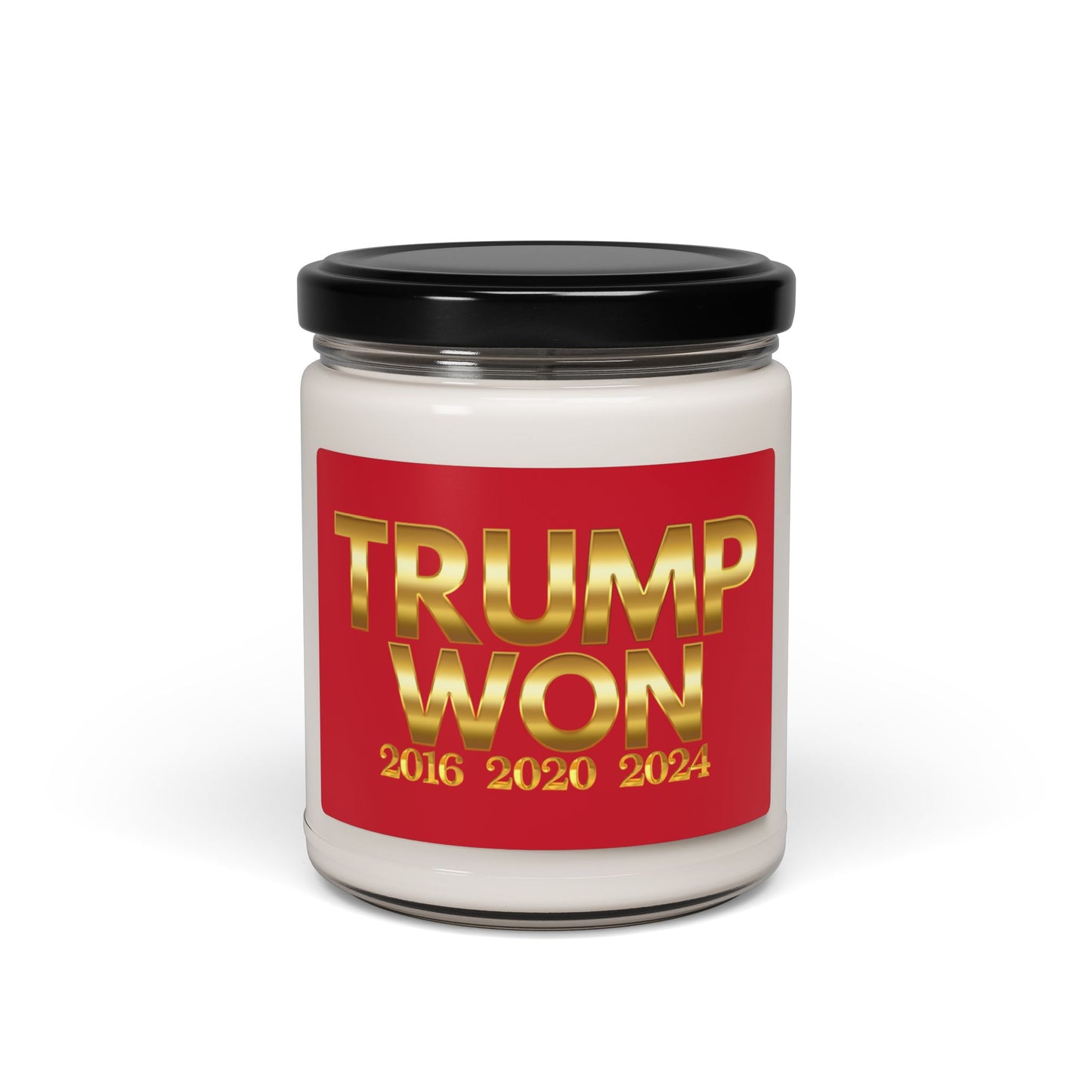 Trump Won Scented Soy Candle - 9oz Political Candle for Home Decor & Gifts