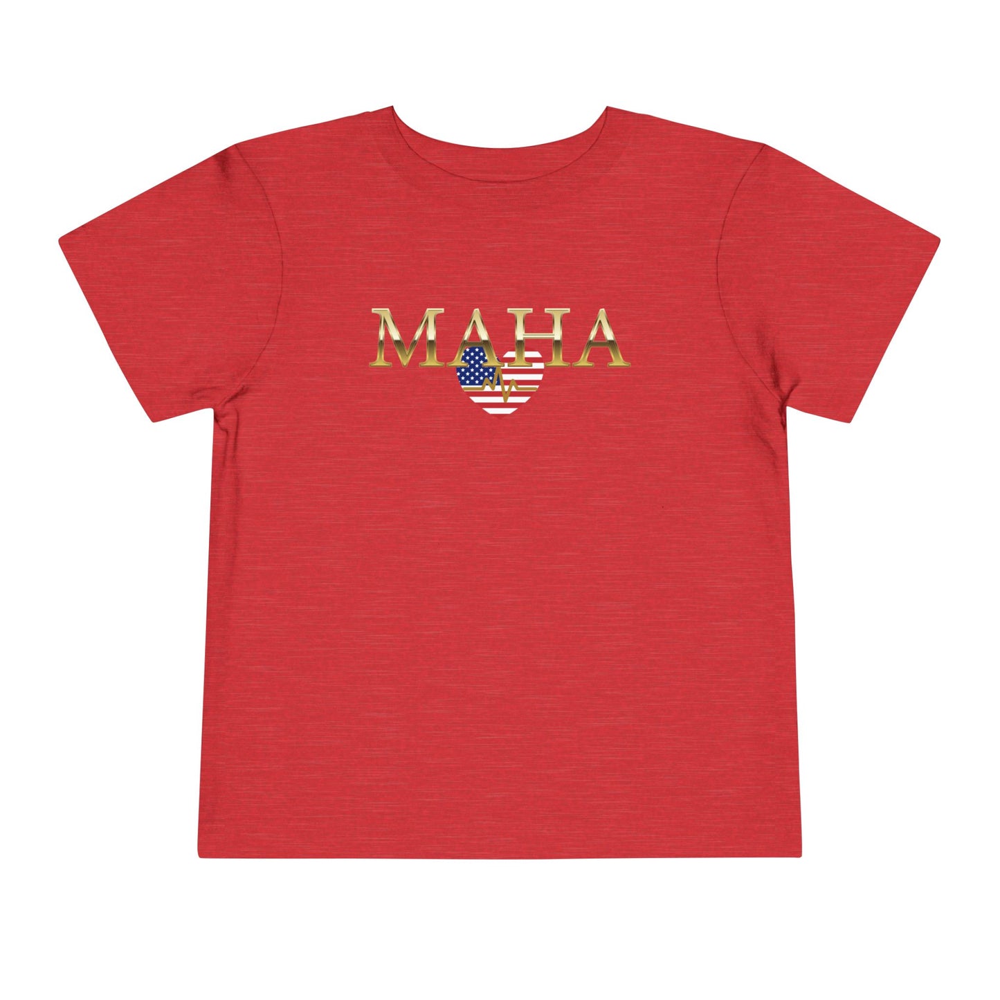 MAHA USA Heartbeat Toddler's Short Sleeve Tee