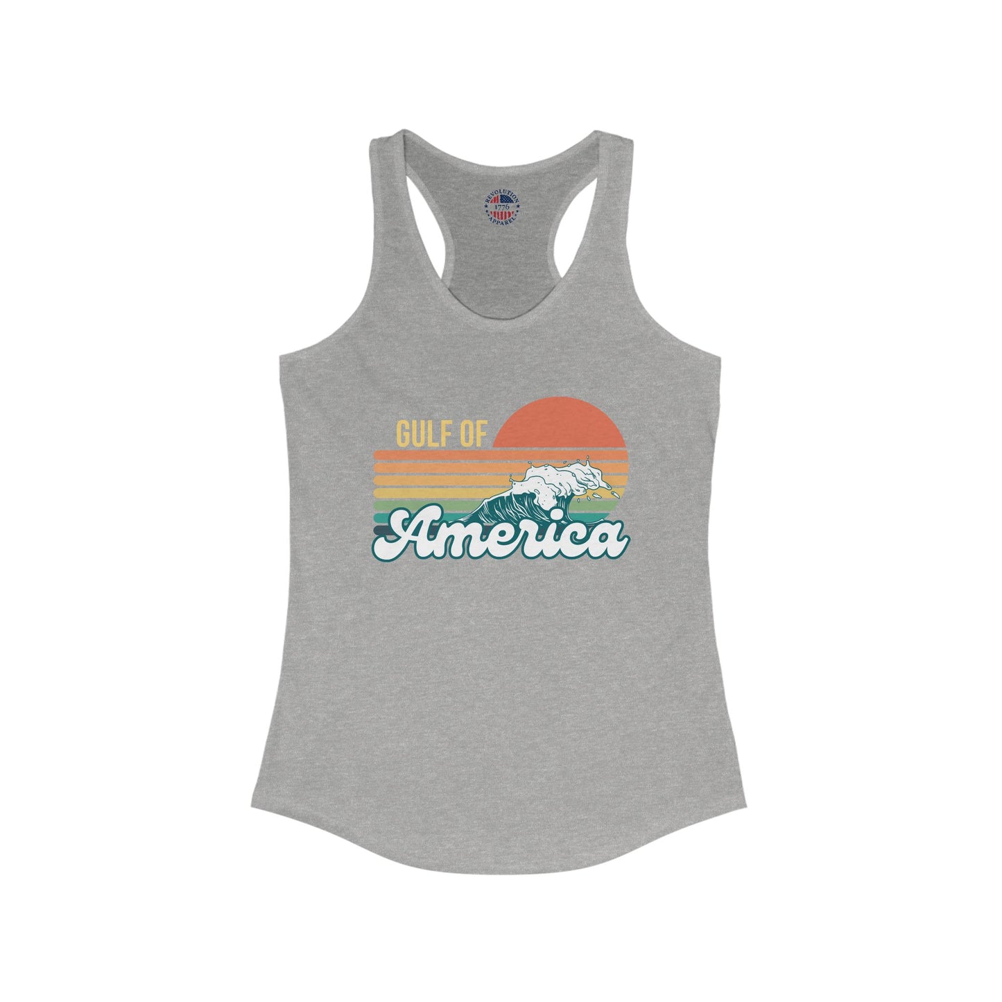 Gulf of America Retro Women's Ideal Racerback Tank