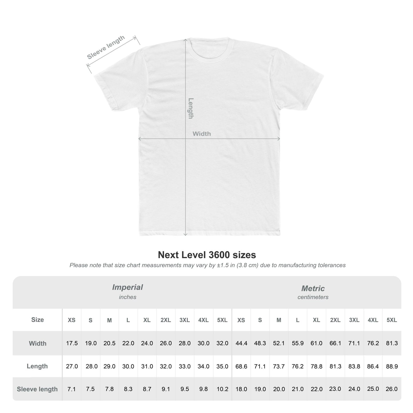 Liberty Eagle 250 Cotton Crew Tee