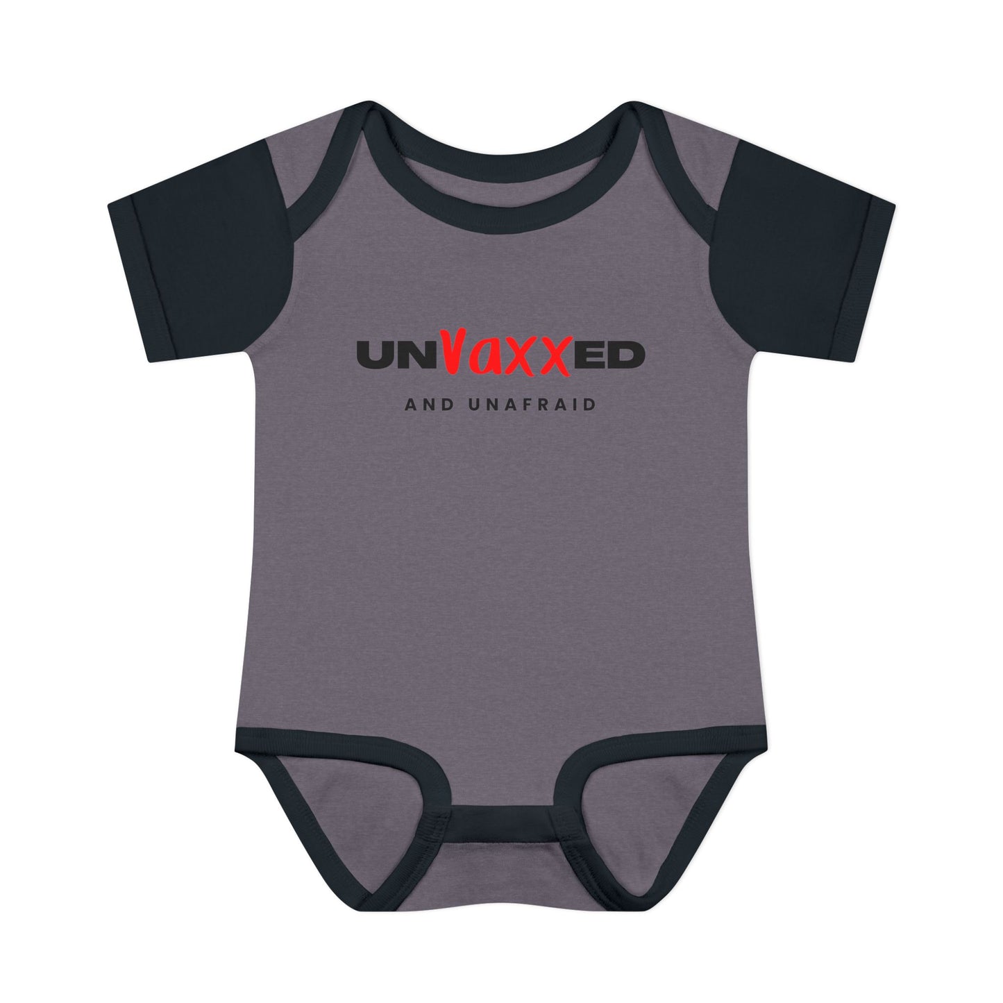 Unvaxxed and Unafraid Infant Bodysuit - Cute Baby Outfit for Vaccine-Free Families