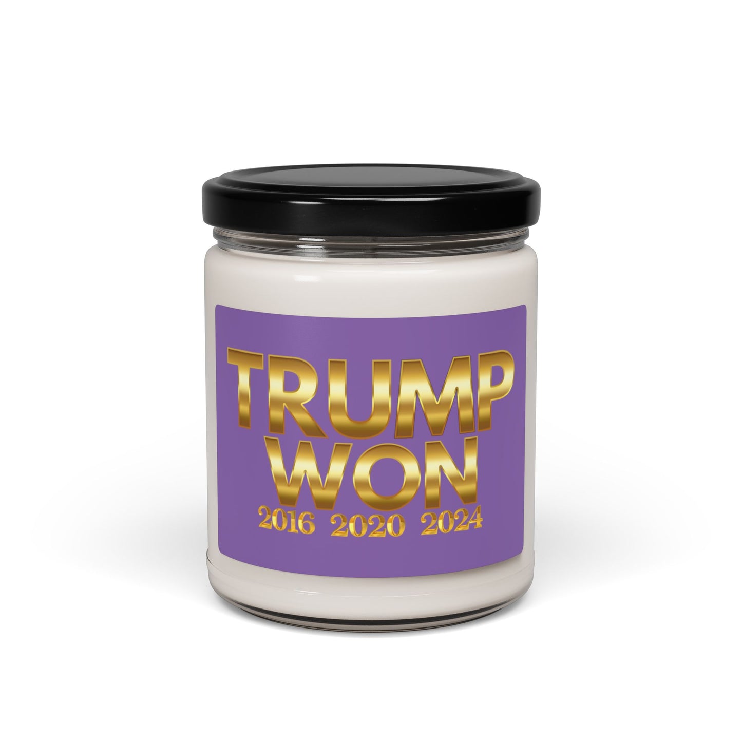 Trump Won Scented Soy Candle - 9oz Political Candle for Home Decor & Gifts