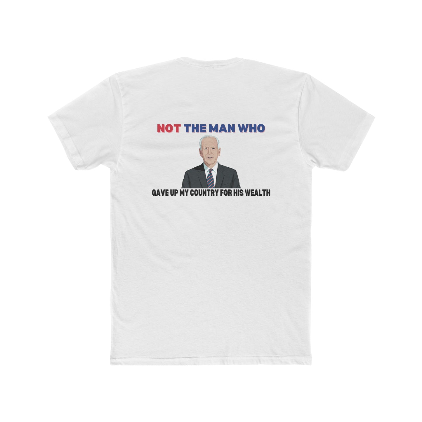 Trump vs Biden Cotton Crew Tee Clearance