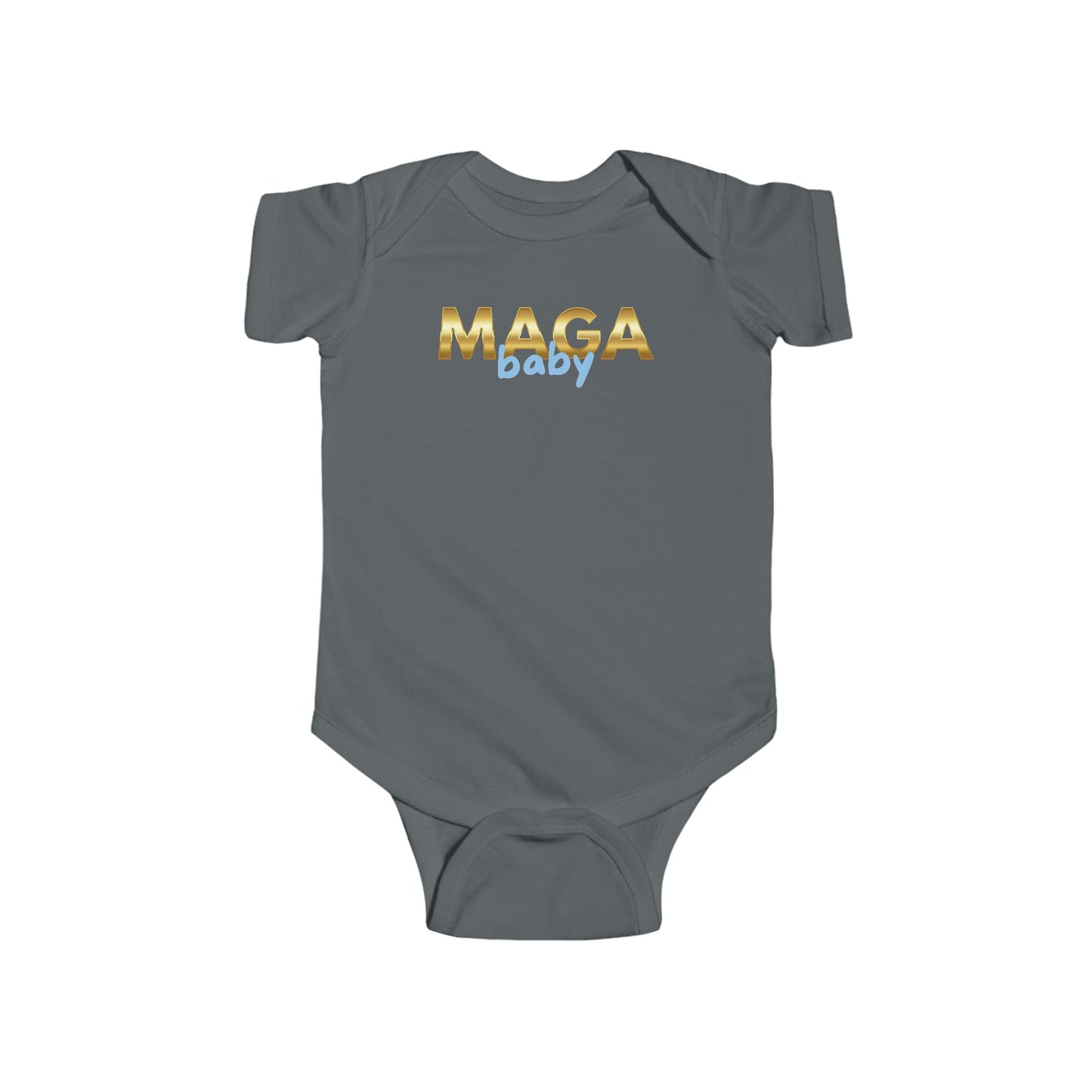 MAGA Baby Boy Infant Fine Jersey Bodysuit