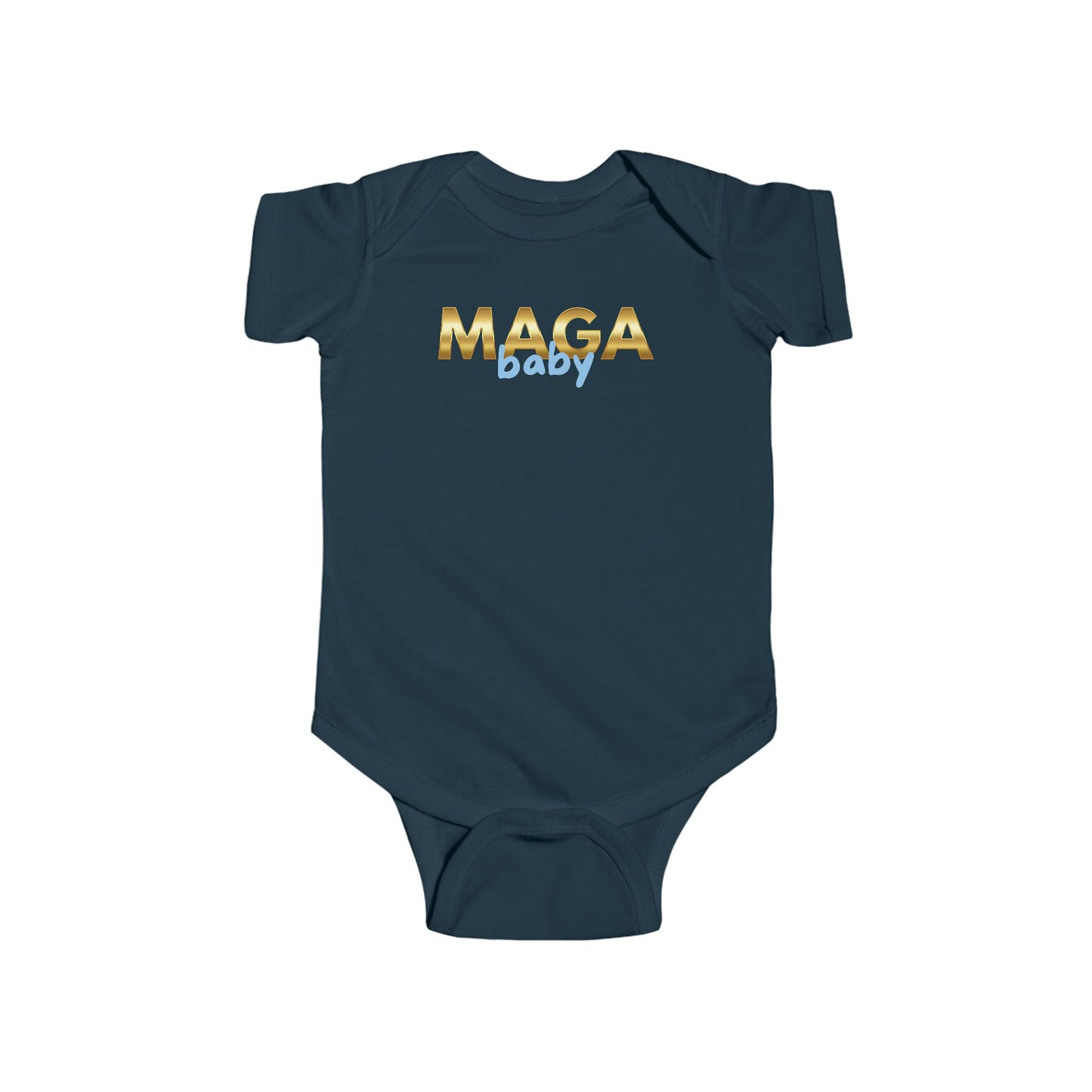 MAGA Baby Boy Infant Fine Jersey Bodysuit