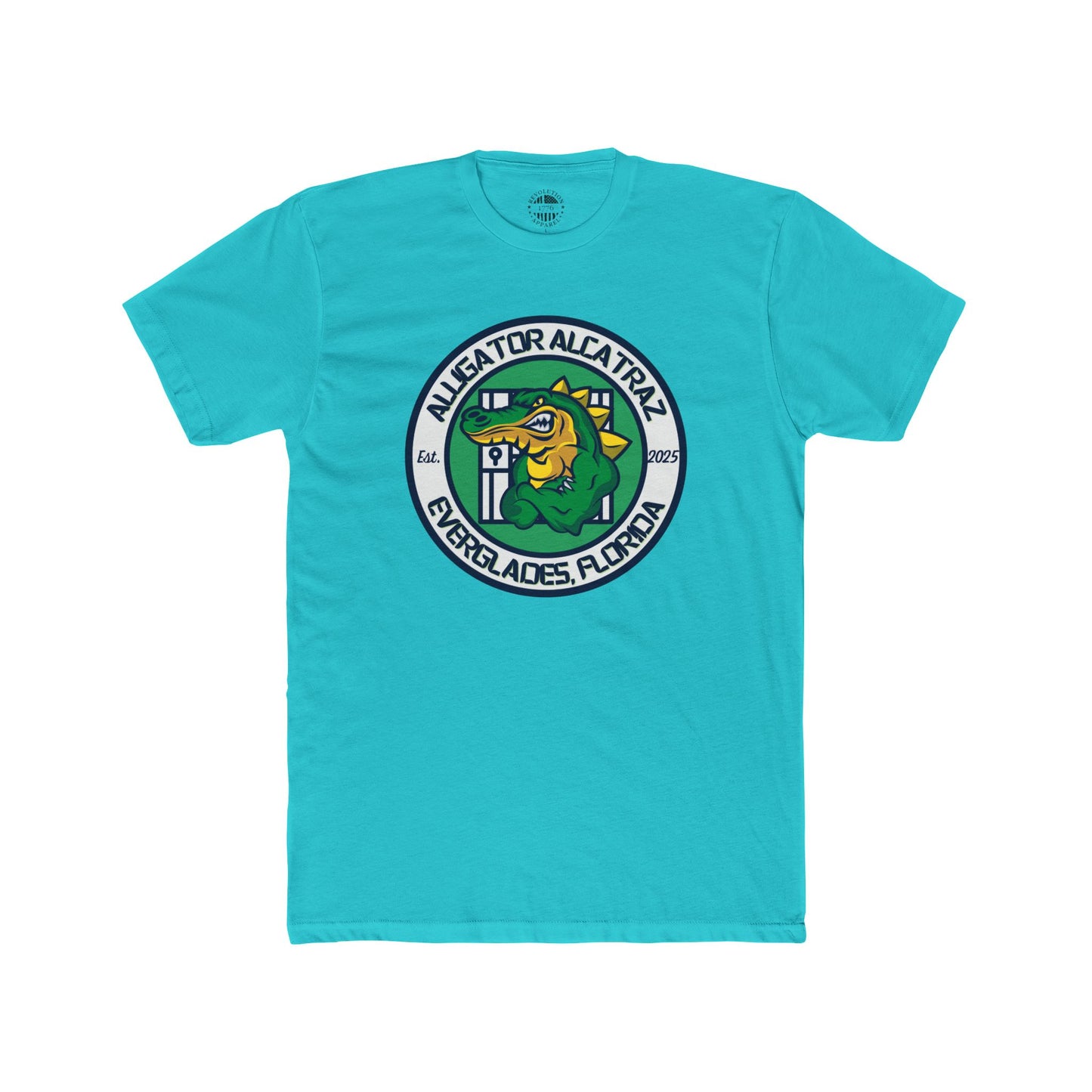 Alligator Alcatraz Cotton Crew Tee