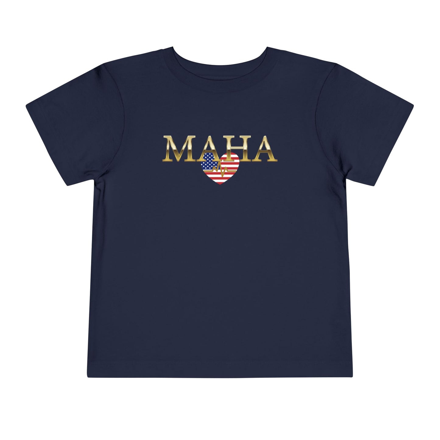 MAHA USA Heartbeat Toddler's Short Sleeve Tee