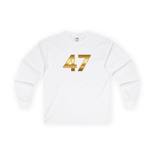 47 Trump Gold Unisex Ultra Cotton Long Sleeve Tee