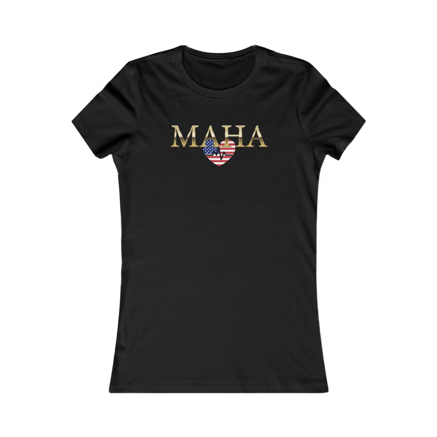 MAHA USA Heartbeat Women's Favorite Tee