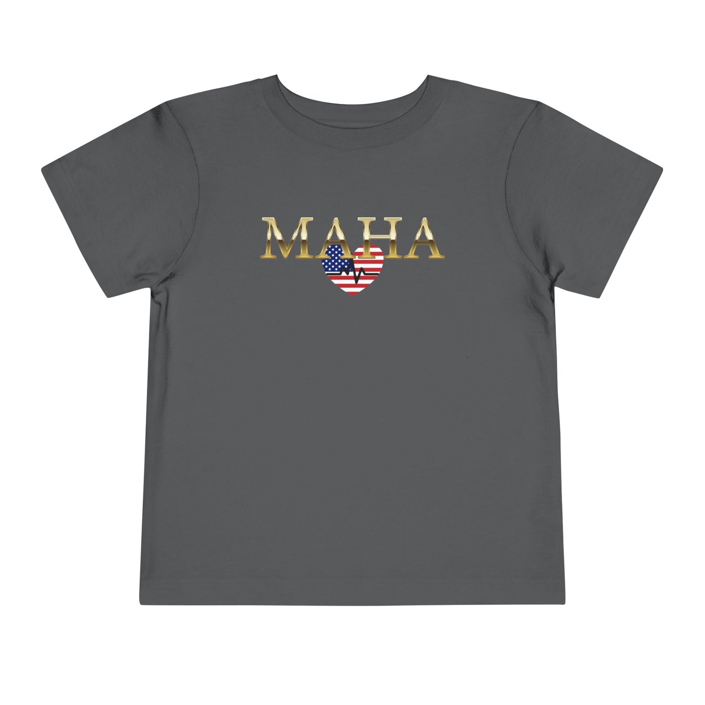 MAHA USA Heartbeat Toddler's Short Sleeve Tee
