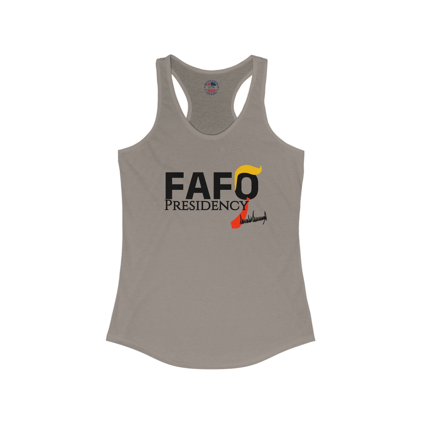 FAFO Presidency Women's Racerback Tank