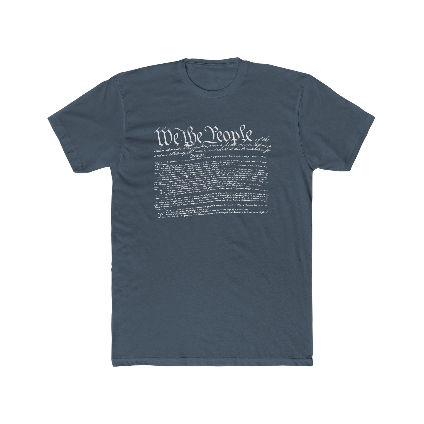 Constitution Preamble Cotton Crew Tee