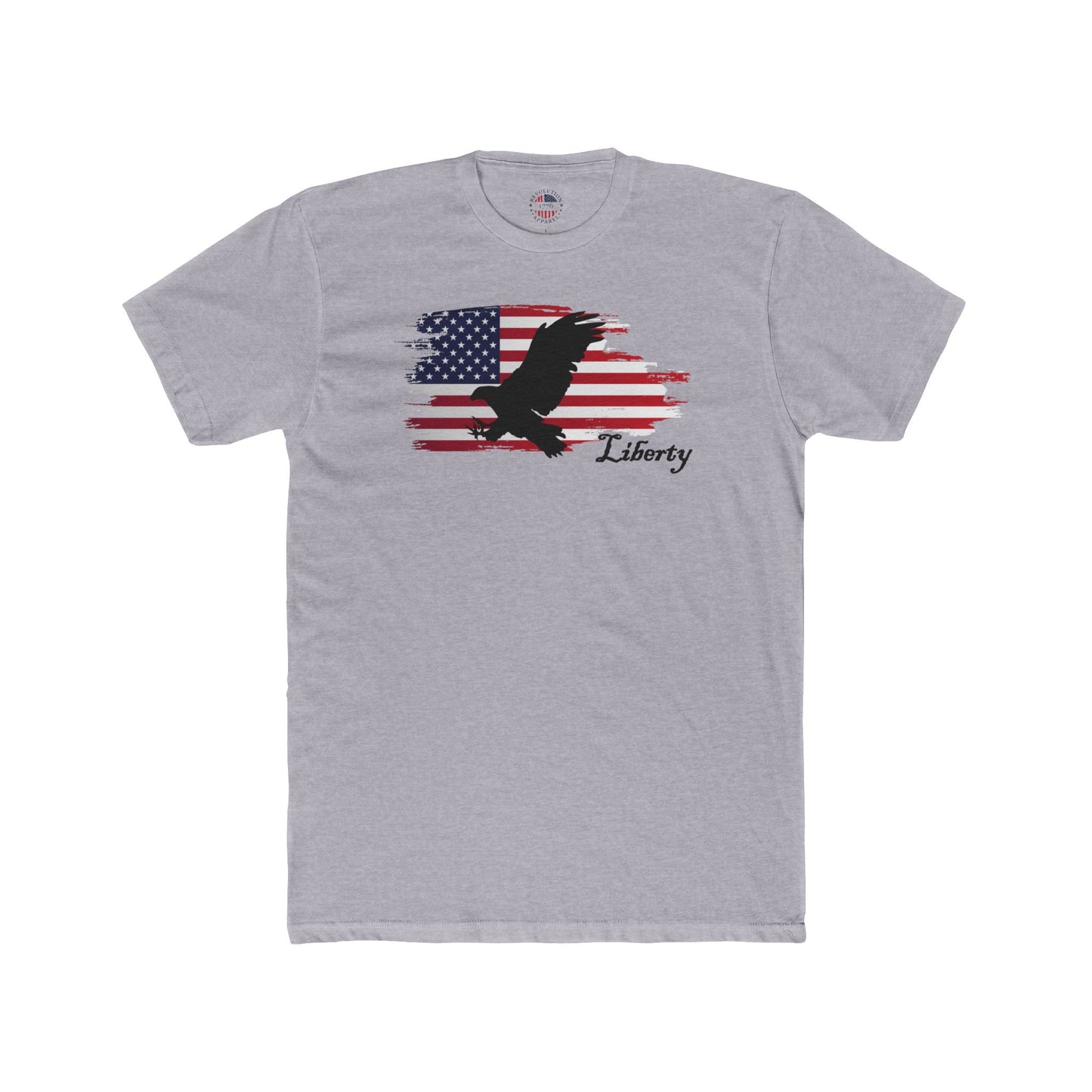 Liberty Eagle Cotton Crew Tee