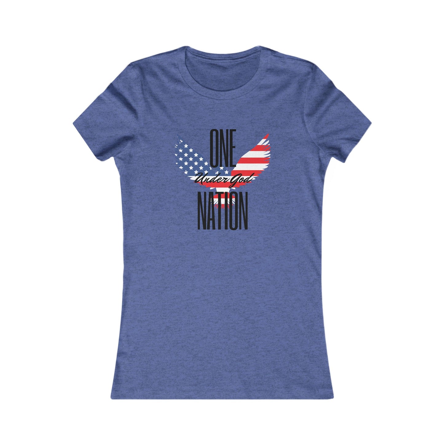 One Nation- Eagle, Women's Favorite Tee