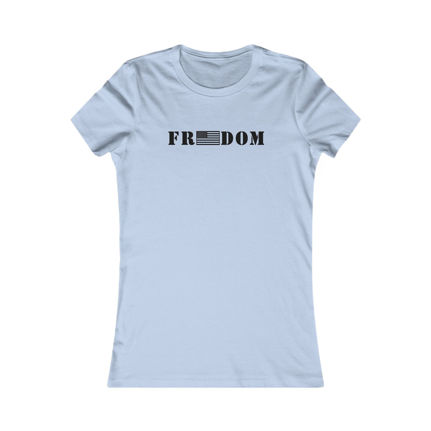 Freedom- Flag Women's Favorite Tee