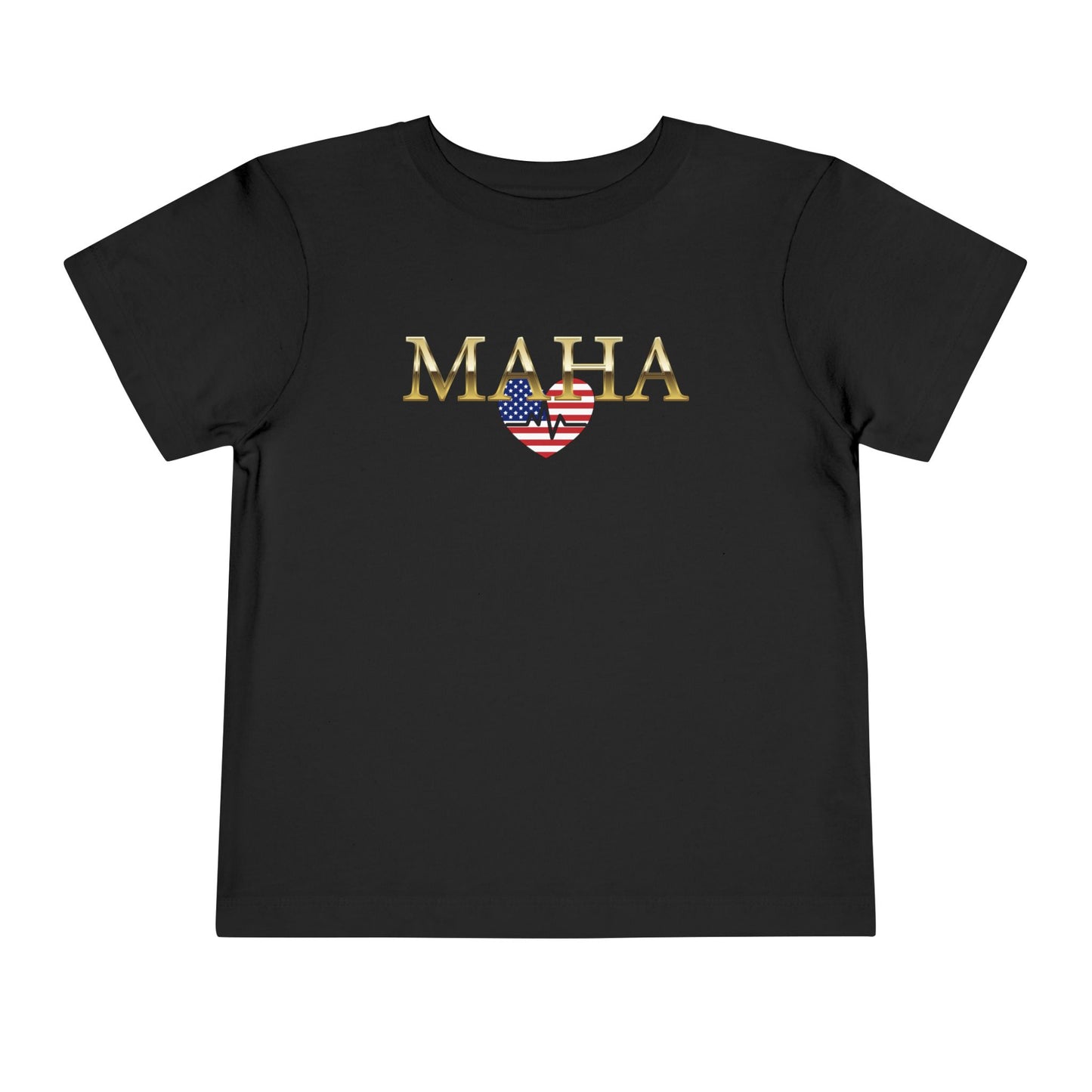 MAHA USA Heartbeat Toddler's Short Sleeve Tee
