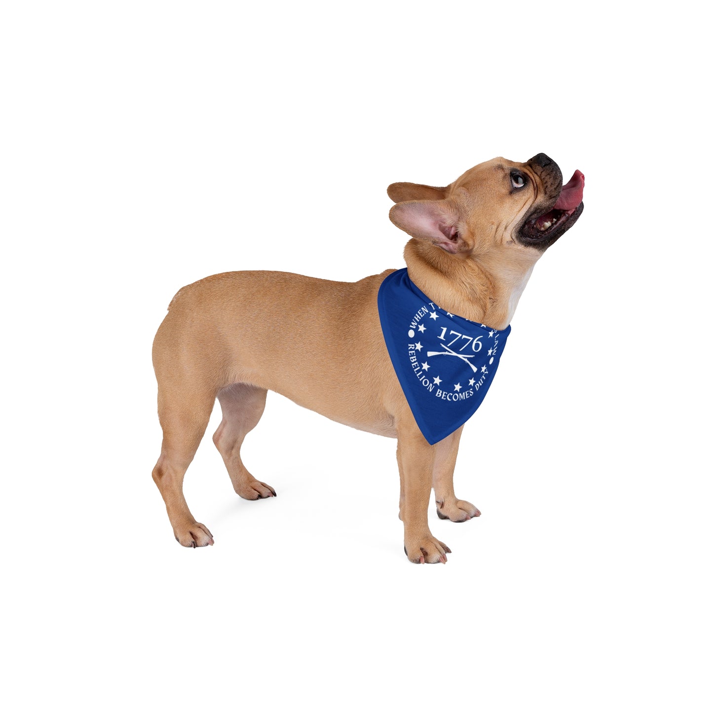 When Tyranny Becomes Law, Rebellion Becomes Duty Patriotic Pet Bandana