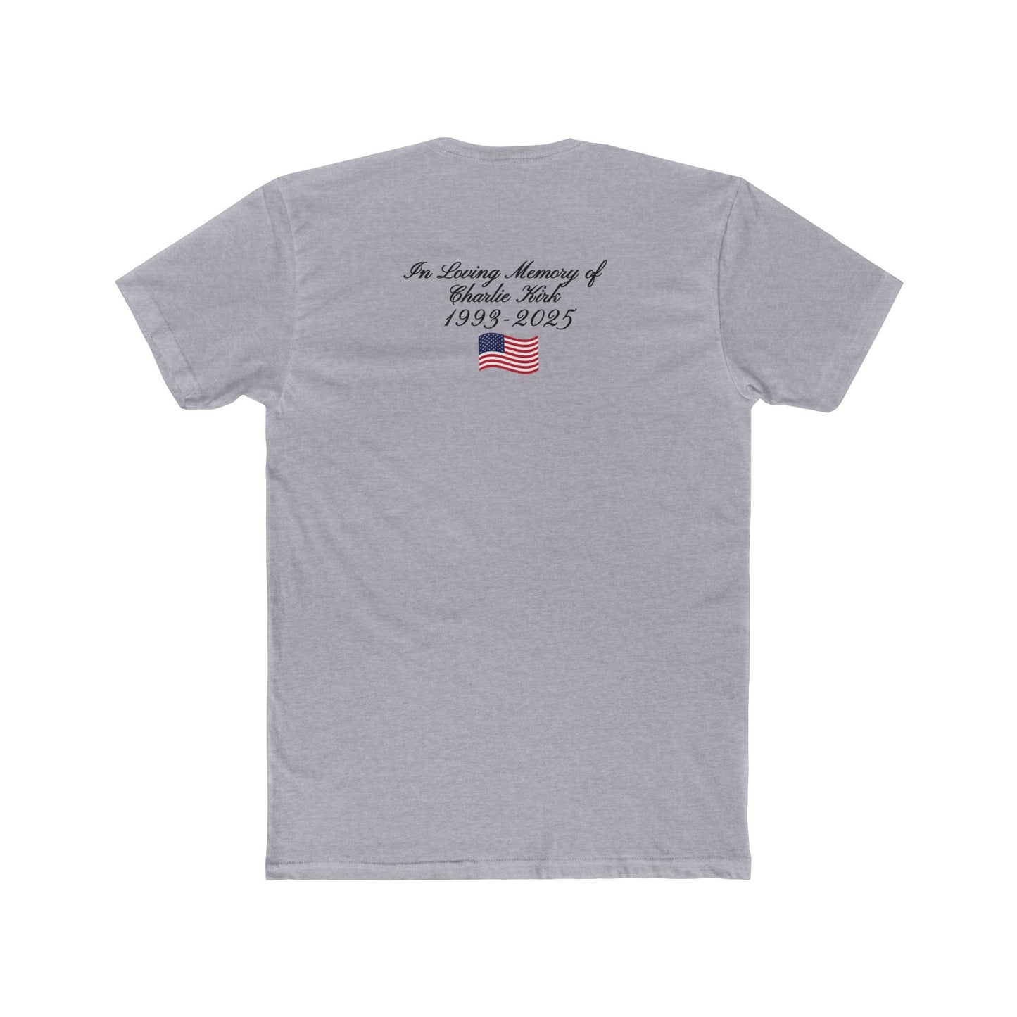 We Are All Charlie Kirk Cotton Crew Tee