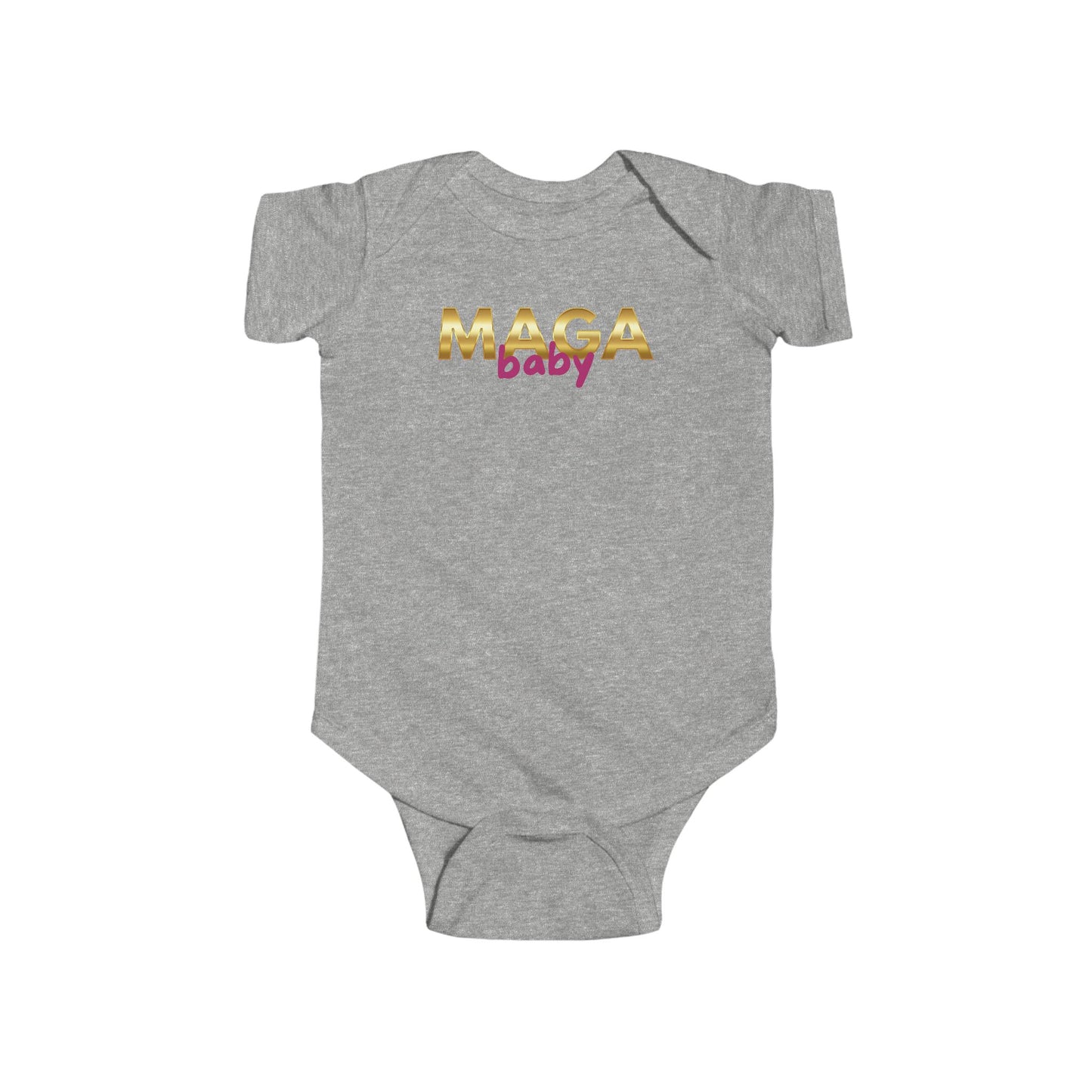MAGA Baby Girl Infant Fine Jersey Bodysuit