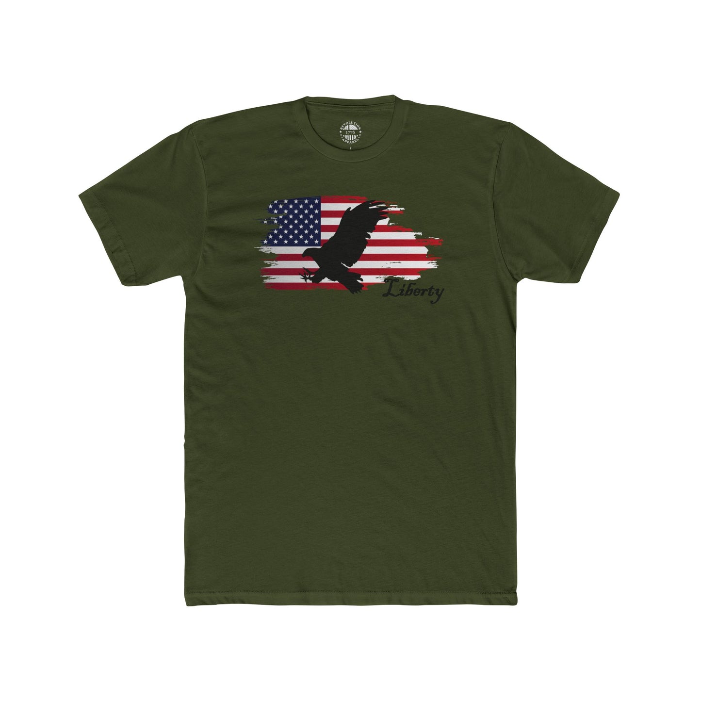 Liberty Eagle Cotton Crew Tee