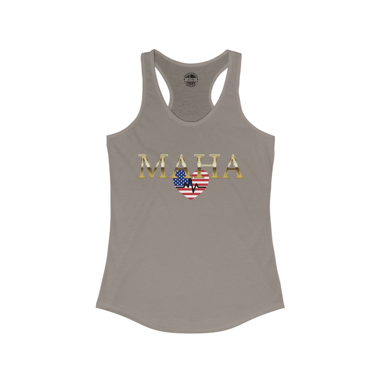 MAHA USA Heartbeat Women's Ideal Racerback Tank
