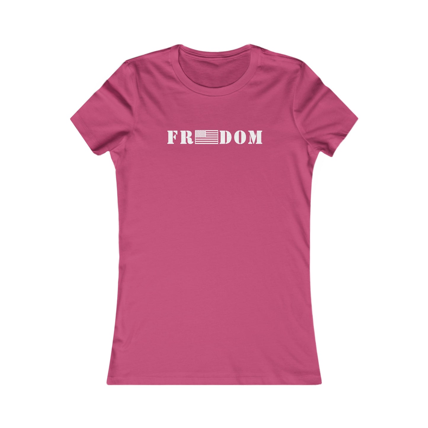Freedom- Flag Women's Favorite Tee