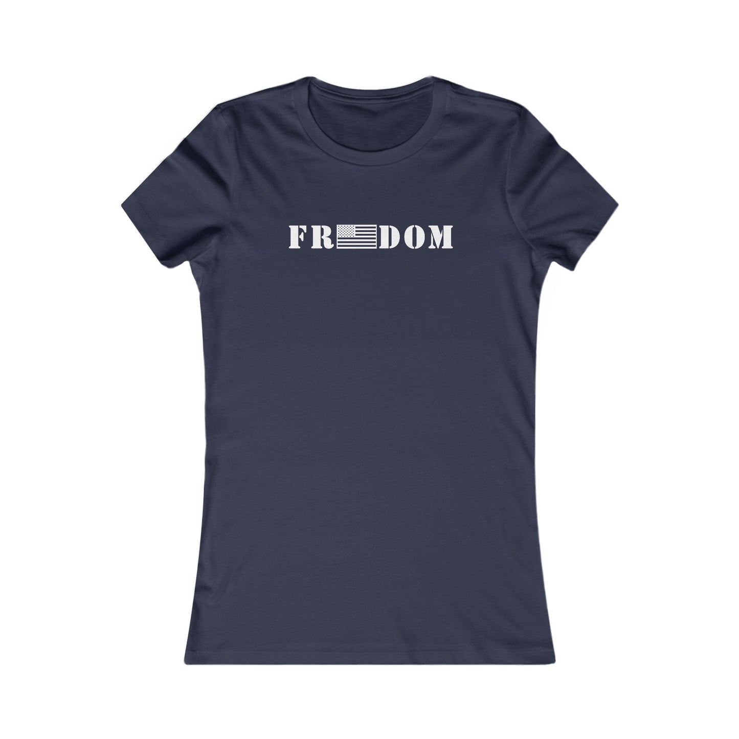 Freedom- Flag Women's Favorite Tee