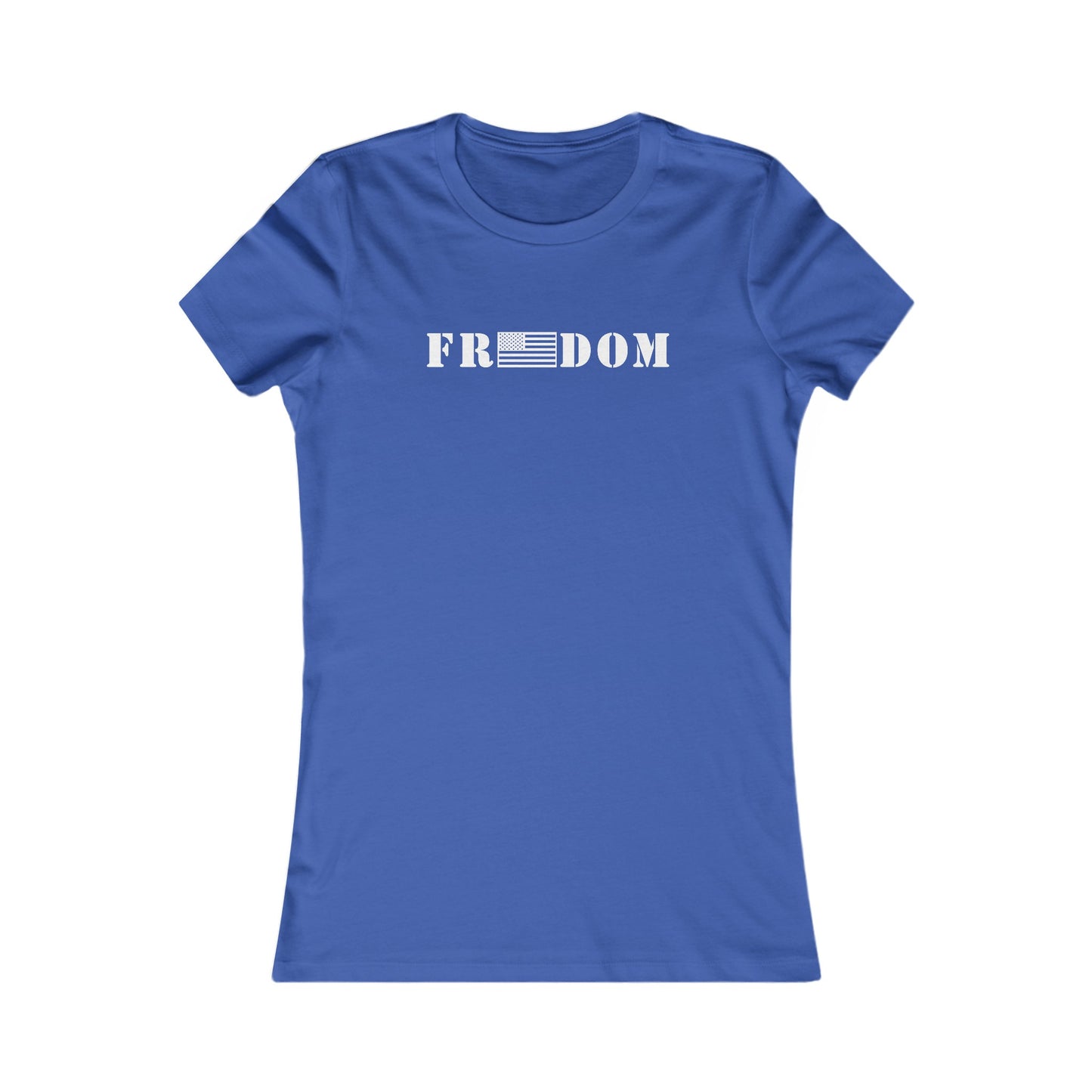 Freedom- Flag Women's Favorite Tee