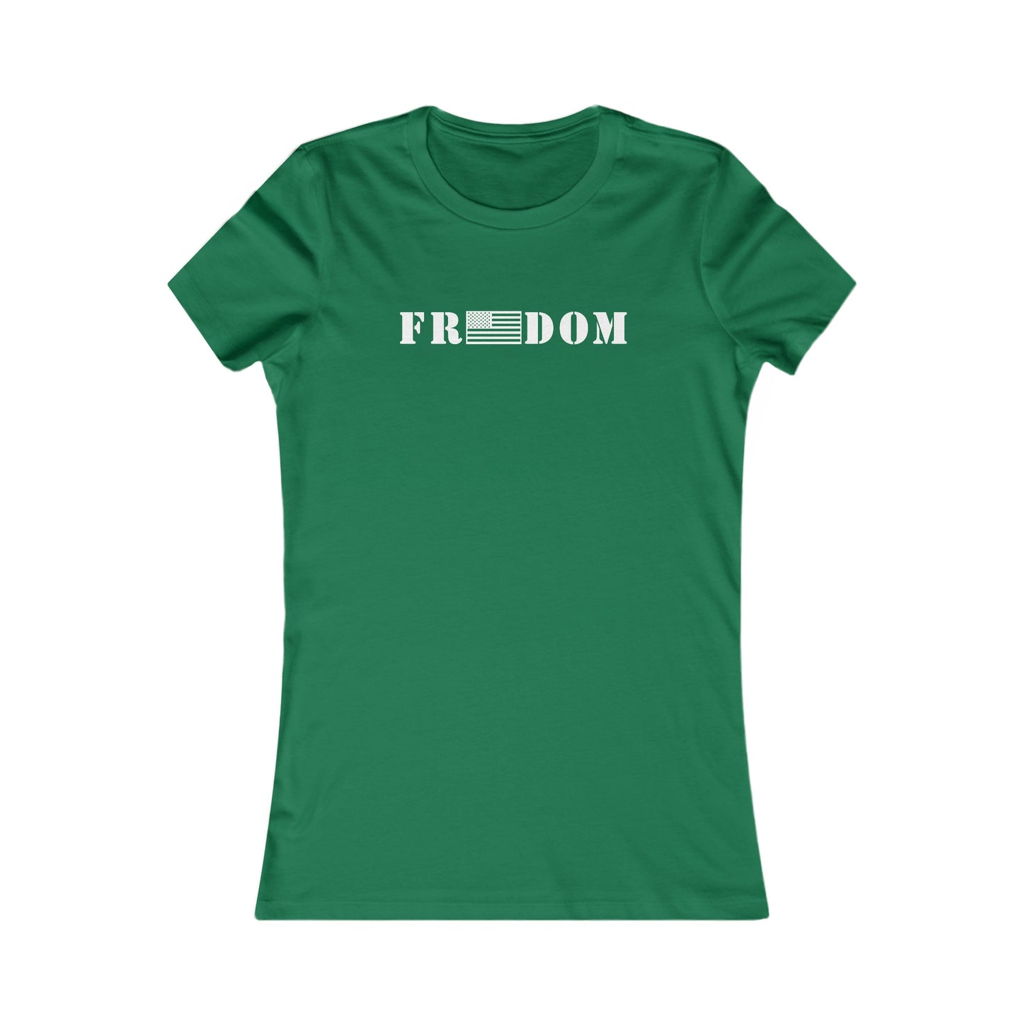Freedom- Flag Women's Favorite Tee