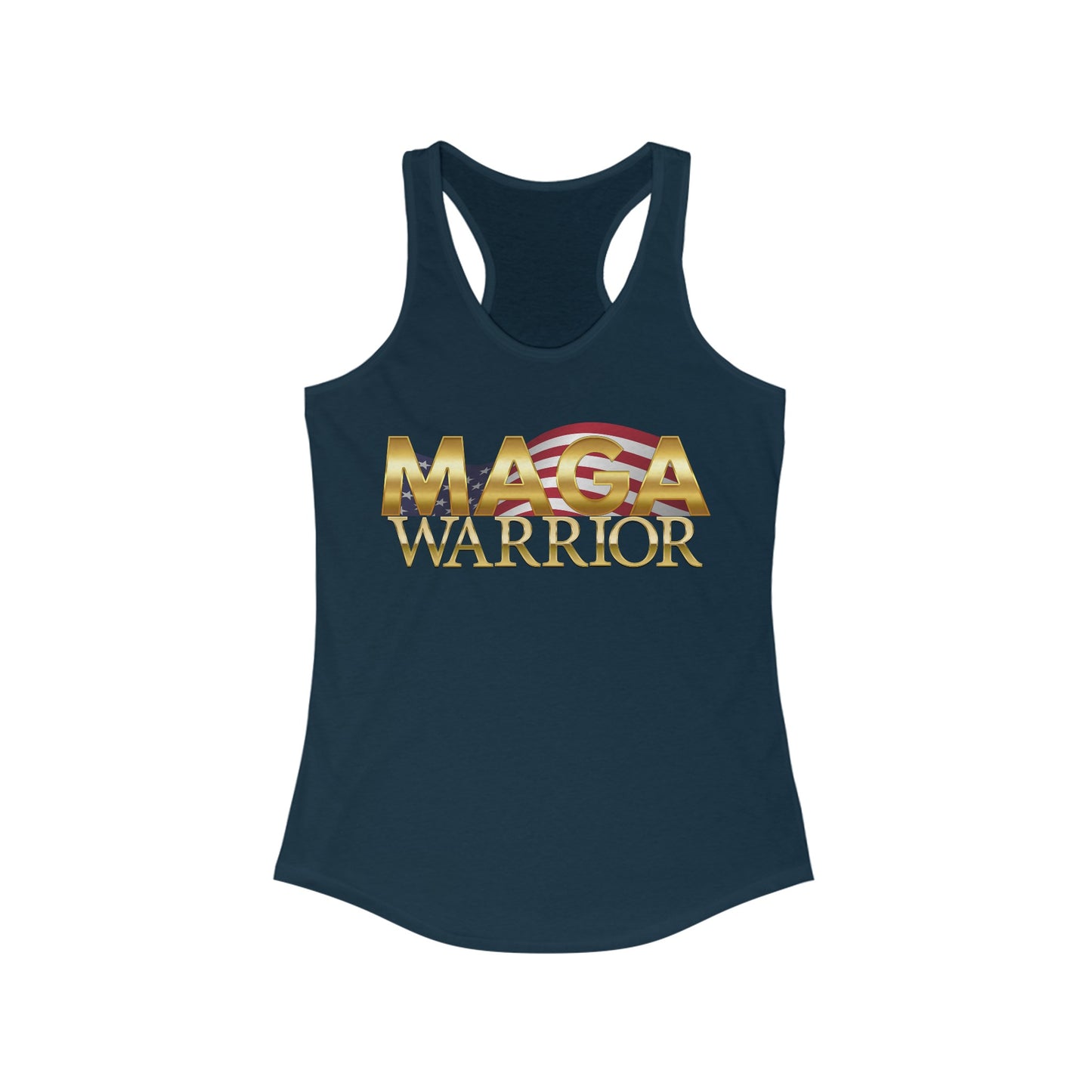 MAGA Warrior Women's Ideal Racerback Tank