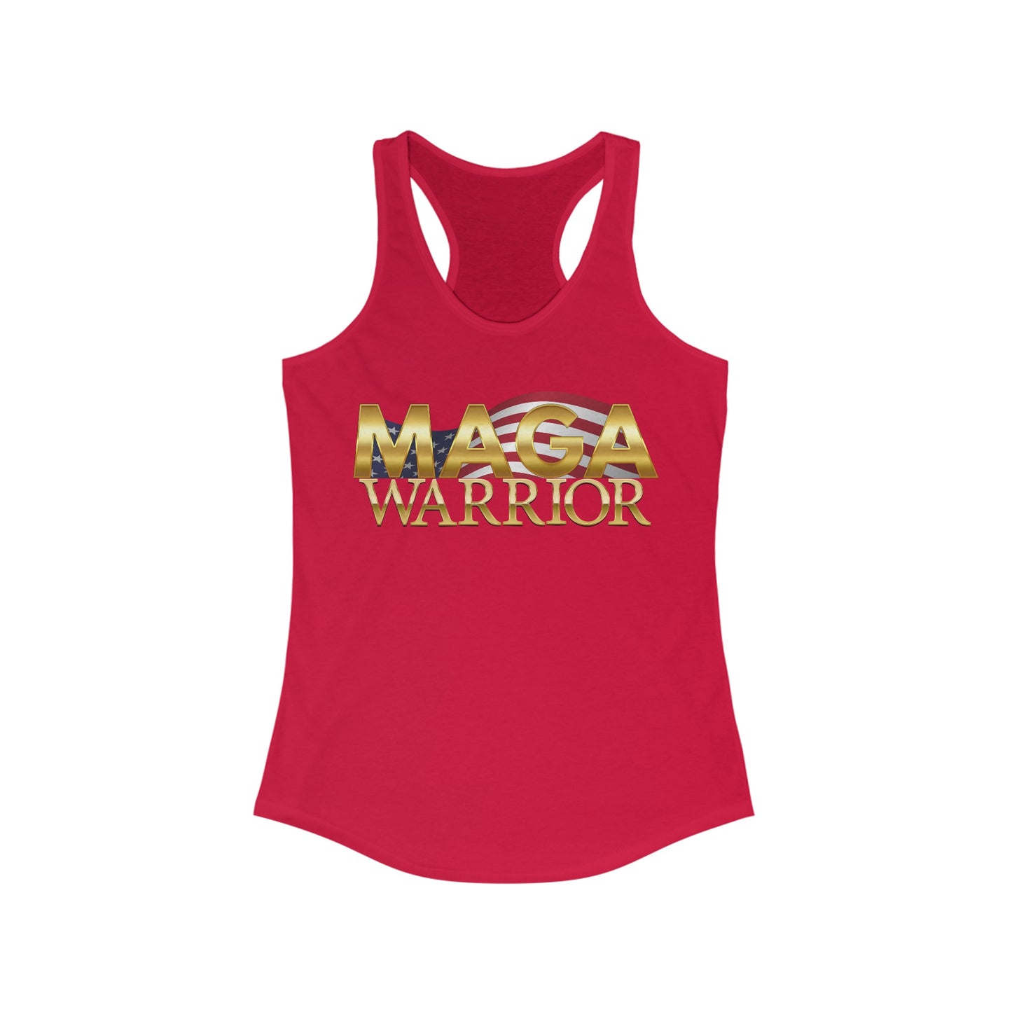 MAGA Warrior Women's Ideal Racerback Tank