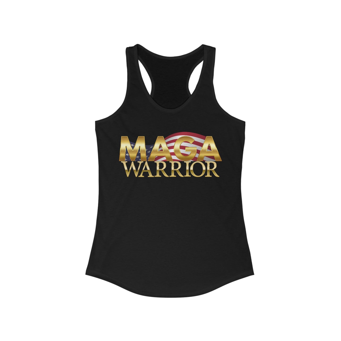 MAGA Warrior Women's Ideal Racerback Tank