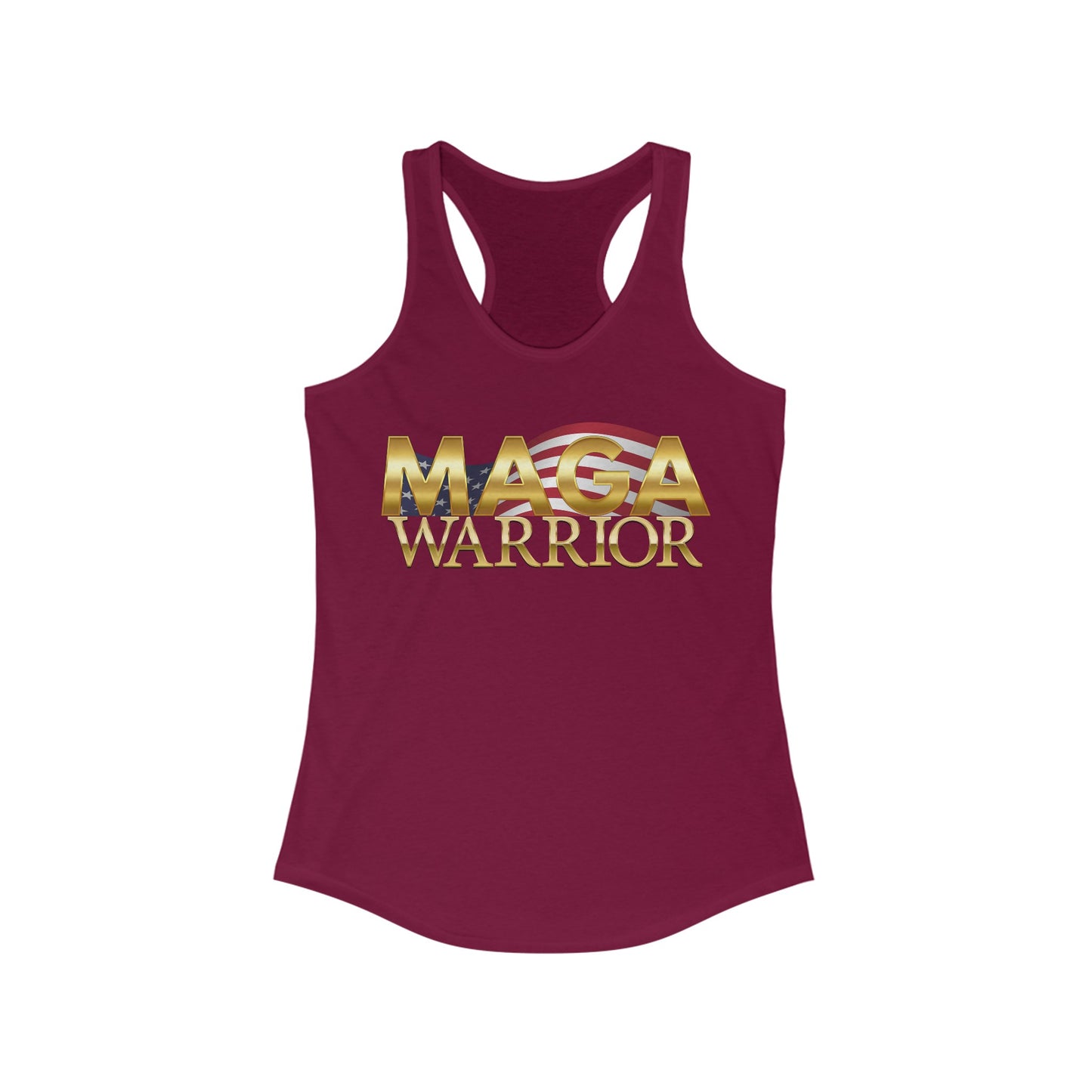 MAGA Warrior Women's Ideal Racerback Tank