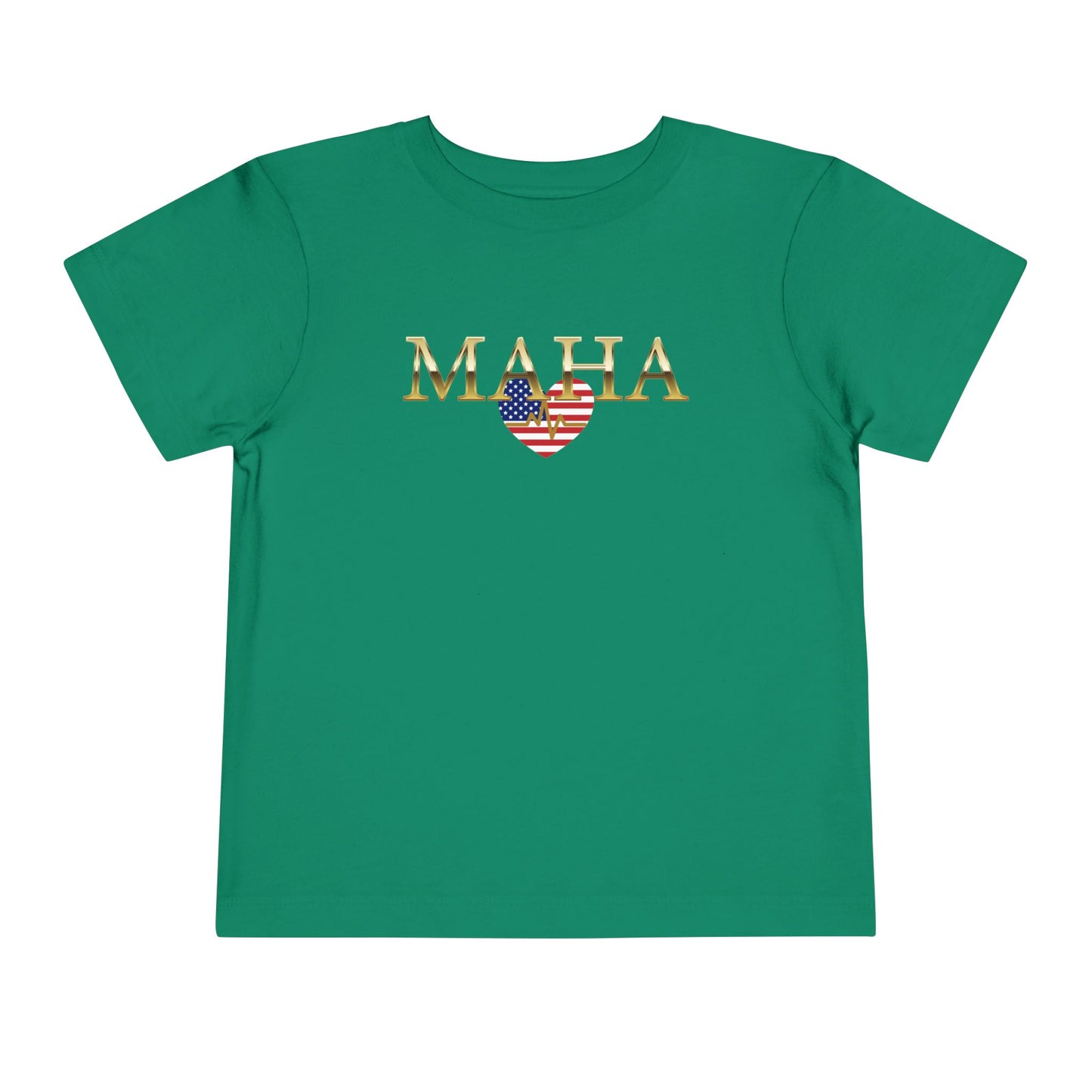 MAHA USA Heartbeat Toddler's Short Sleeve Tee