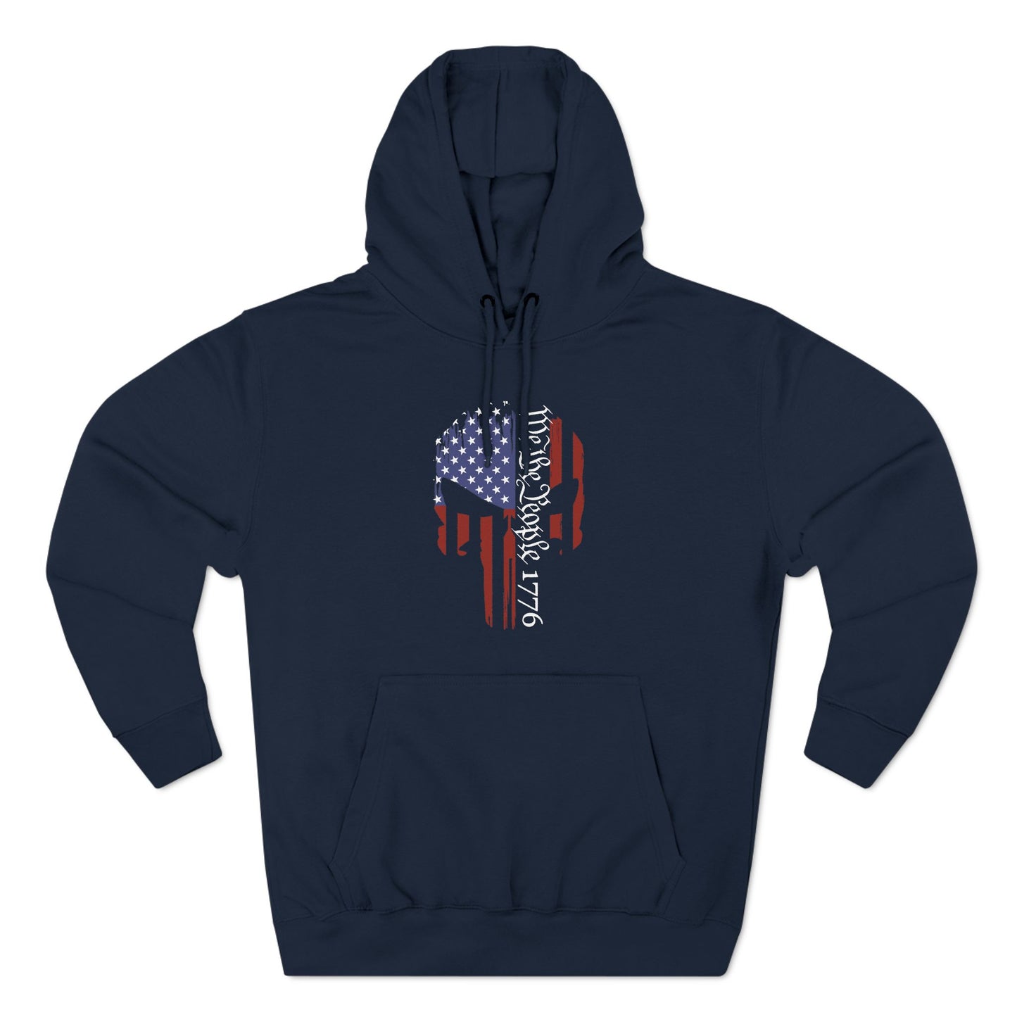 Punisher - We The People 1776 Fleece Hoodie Sweatshirt
