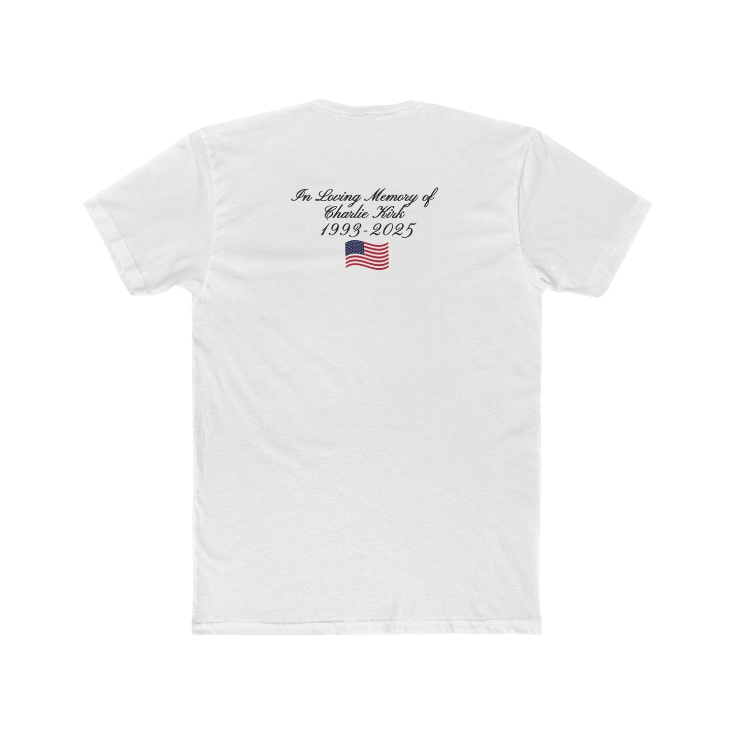 We Are All Charlie Kirk Cotton Crew Tee