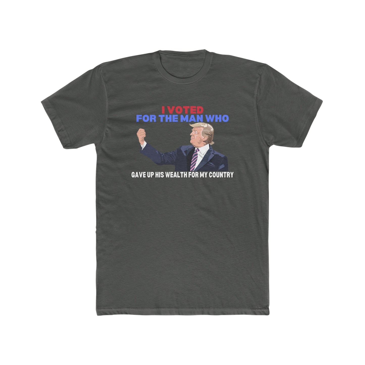 Trump vs Biden Cotton Crew Tee Clearance